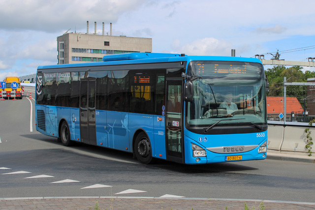 Foto van OVinIJ Iveco Crossway LE (12mtr) 5533 Standaardbus door_gemaakt Bussenentreinenrondzwolle