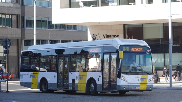 Foto van DeLijn Van Hool A360 Hybrid 5414 Standaardbus door_gemaakt WDK6761G1