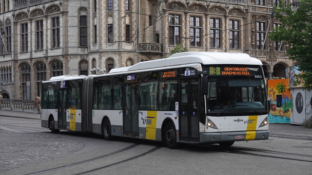 Foto van DeLijn Van Hool AG300 5053 Gelede bus door_gemaakt WDK6761G1