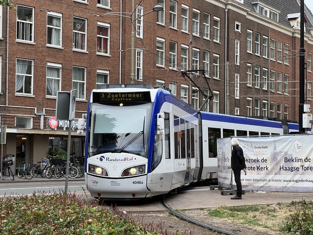 Foto van HTM RegioCitadis 4046 Tram door Stadsbus