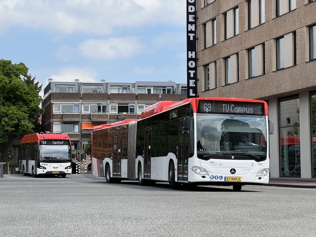 Foto van EBS Mercedes-Benz Citaro G NGT 1107 Gelede bus door Stadsbus