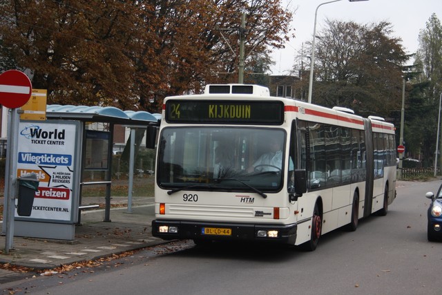 Foto van HTM Den Oudsten B93 920 Gelede bus door dmulder070