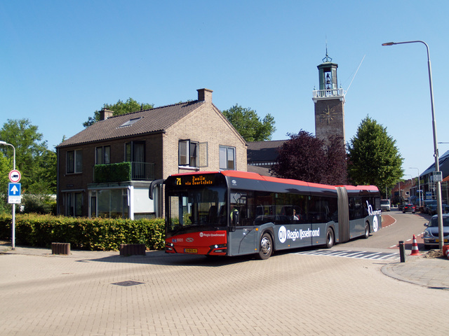 Foto van OVinIJ Solaris Urbino 18 9301 Gelede bus door Sanderlubbers