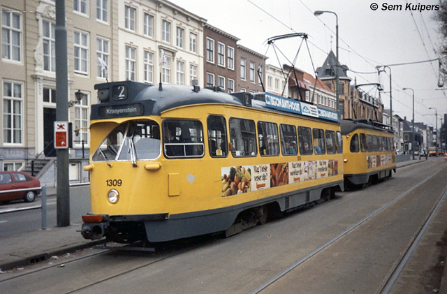 Foto van HTM Haagse PCC 1309 Tram door RW2014