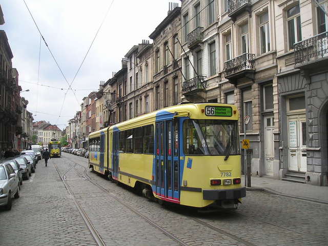 Foto van MIVB Brusselse PCC 7782 Tram door Perzik