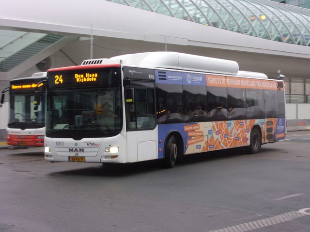 Foto van HTM MAN Lion's City CNG 1063 Standaardbus door_gemaakt Lijn45