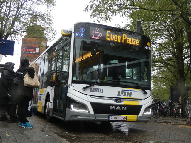 Foto van DeLijn MAN Lion's City 18H 641064 Gelede bus door Delijn821