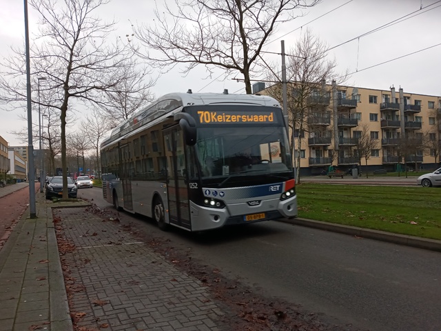 Foto van RET VDL Citea SLE-120 Hybrid 1252 Standaardbus door Sneltram