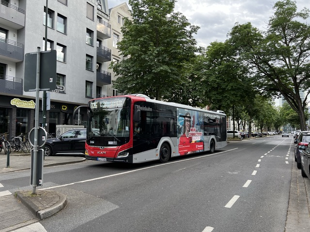 Foto van Rheinbahn MAN Lion's City 12C 7182 Standaardbus door_gemaakt Stadsbus