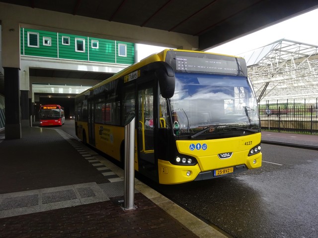 Foto van EBS VDL Citea LLE-120 4127 Standaardbus door Rotterdamseovspotter
