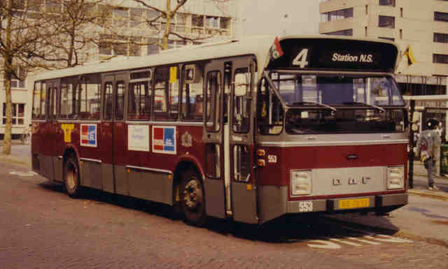 Foto van NVO DAF-Hainje CSA-I 553 Standaardbus door Jelmer