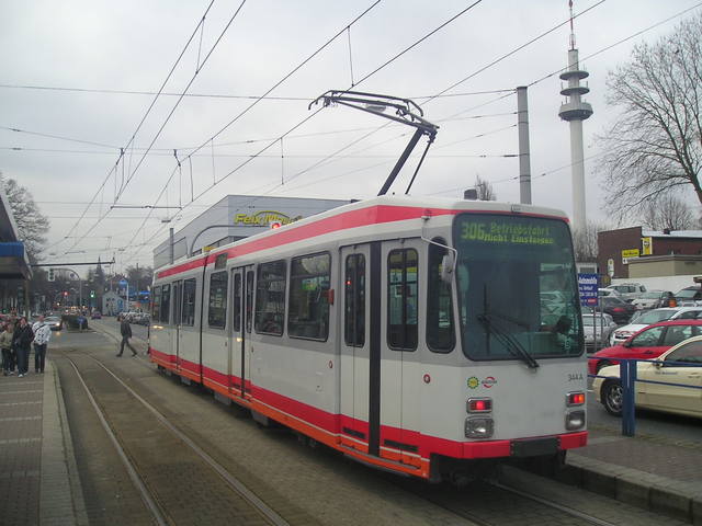 Foto van Bogestra Stadtbahnwagen M/N 8 344 Tram door Perzik