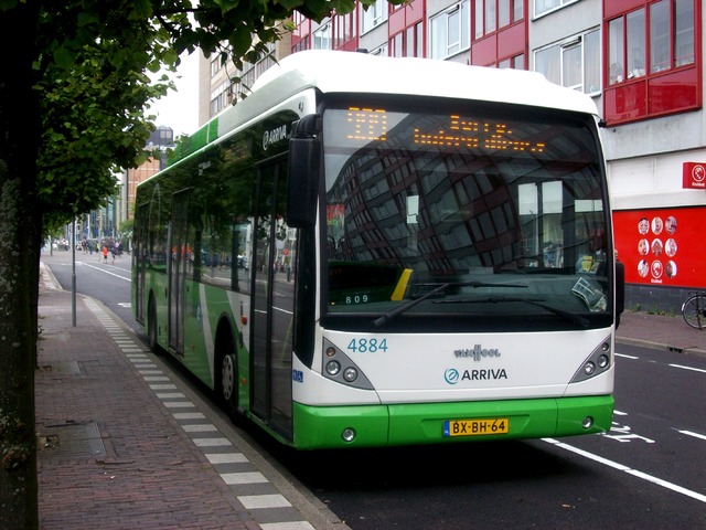 Foto van ARR Van Hool A300 Hybrid 4884 Standaardbus door_gemaakt wyke2207