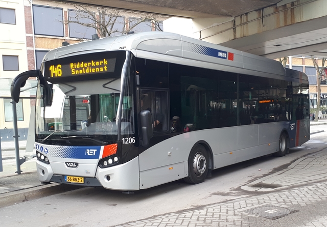 Foto van RET VDL Citea SLE-120 Hybrid 1206 Standaardbus door_gemaakt glenny82