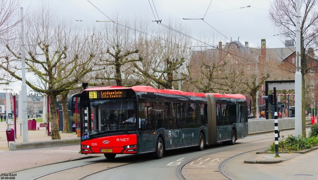 Foto van CXX Solaris Urbino 18 9309 Gelede bus door tsov