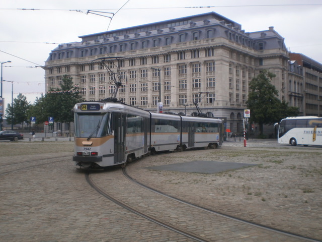Foto van MIVB Brusselse PCC 7942 Tram door_gemaakt Perzik