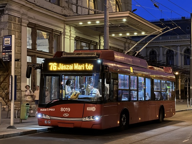 Foto van BKK Solaris Trollino 12 8019 Standaardbus door_gemaakt Stadsbus