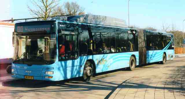 Foto van VEO MAN Lion's City G CNG 6609 Gelede bus door Jelmer