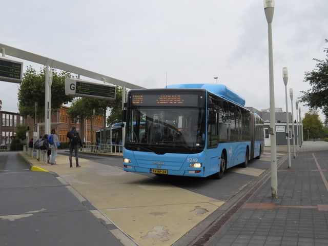 Foto van KEO MAN Lion's City G CNG 5249 Gelede bus door_gemaakt busspotteramf