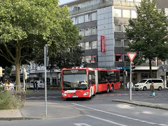 Foto van ASEAG Mercedes-Benz CapaCity 481 Gelede bus door Stadsbus