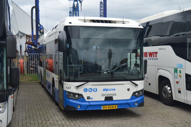 Foto van GVB Scania Citywide LE Hybrid 437 Standaardbus door_gemaakt wyke2207
