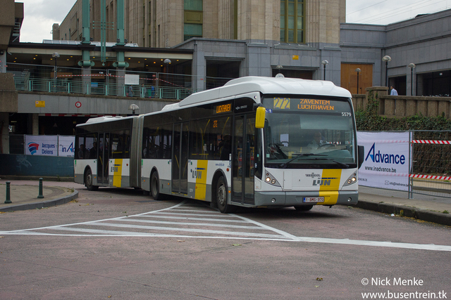 Foto van DeLijn Van Hool AG300 5579 Gelede bus door_gemaakt Busentrein