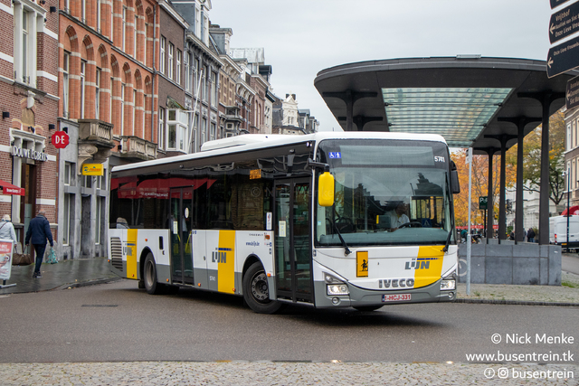 Foto van DeLijn Iveco Crossway LE (12mtr) 5741 Standaardbus door_gemaakt Busentrein