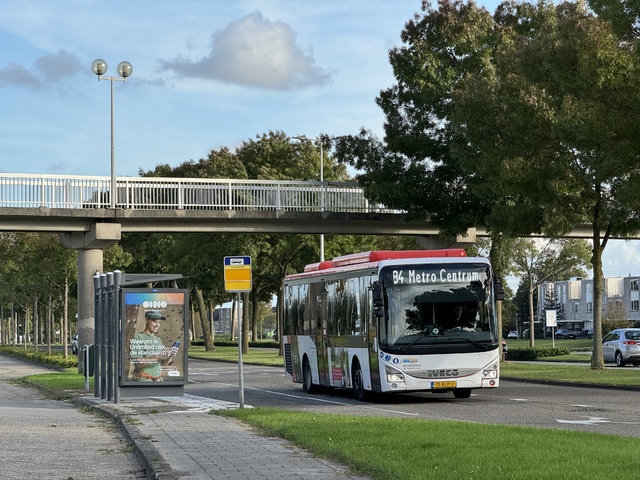 Foto van EBS Iveco Crossway LE CNG (12mtr) 5079 Standaardbus door Stadsbus