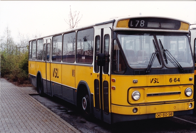 Foto van VSL Leyland-Den Oudsten Standaardstreekbus 6642538 Standaardbus door_gemaakt wyke2207