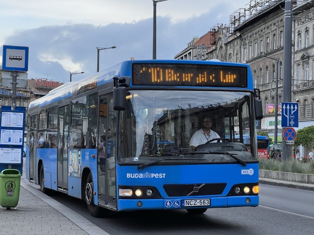 Foto van BKK Volvo 7000 563 Standaardbus door Stadsbus