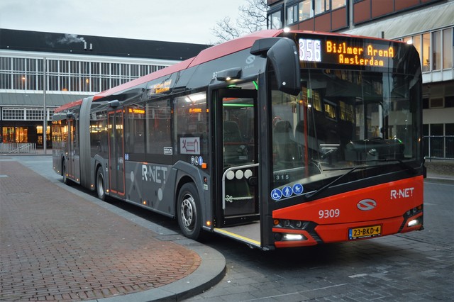 Foto van CXX Solaris Urbino 18 9309 Gelede bus door wyke2207