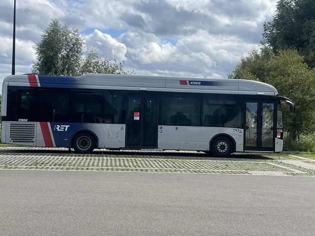 Foto van RET VDL Citea SLE-120 Hybrid 1256 Standaardbus door WimRET2023