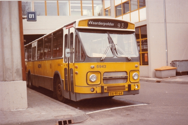 Foto van NZH DAF MB200 6943 Standaardbus door wyke2207