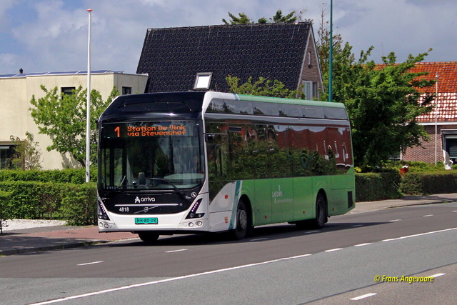 Foto van ARR Volvo 7900 Electric 4818 Standaardbus door fransang
