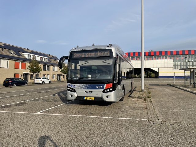 Foto van RET VDL Citea SLF-120 Electric 1540 Standaardbus door MetrospotterRotterdam