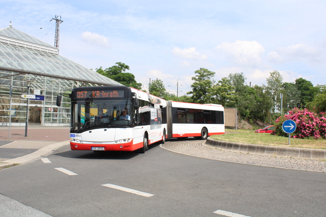 Foto van SWK Solaris Urbino 18 5653 Gelede bus door ZO6176