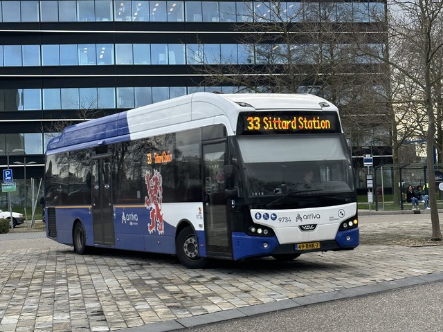 Foto van ARR VDL Citea LLE-115 Electric 9734 Standaardbus door Ovzuidnederland