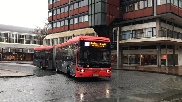 Foto van CXX Ebusco 2.2 (18mtr) 9809 Gelede bus door_gemaakt Rotterdamseovspotter