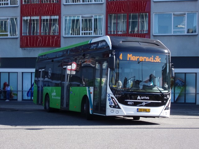 Foto van ARR Volvo 7900 Electric 4821 Standaardbus door Lijn45