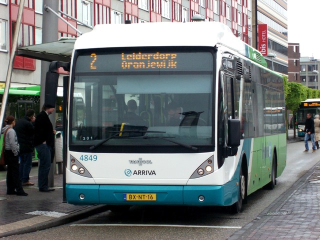 Foto van ARR Van Hool A300 Hybrid 4849 Standaardbus door wyke2207