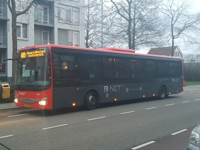 Foto van QBZ Iveco Crossway LE (13mtr) 6412 Standaardbus door_gemaakt treinspotter-Dordrecht-zuid