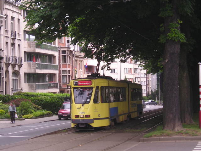 Foto van MIVB Brusselse PCC 7500 Tram door Perzik