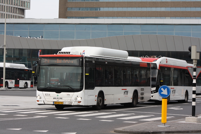 Foto van HTM MAN Lion's City CNG 1054 Standaardbus door Tramspoor