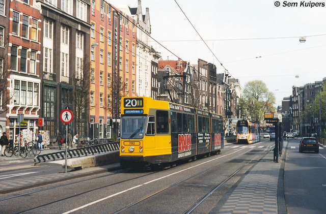 Foto van GVB 9- & 10G-tram 792 Tram door_gemaakt RW2014