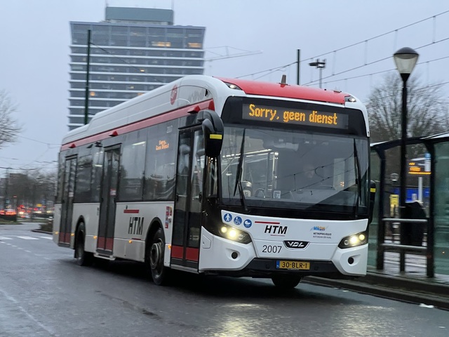 Foto van HTM VDL Citea SLF-120 Electric 2007 Standaardbus door Stadsbus
