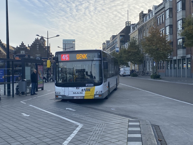 Foto van DeLijn MAN Lion's City 608054 Standaardbus door JoostICMm
