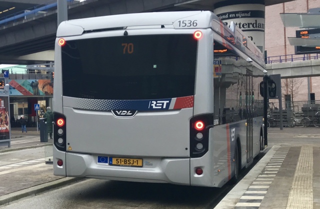 Foto van RET VDL Citea SLF-120 Electric 1536 Standaardbus door Rotterdamseovspotter