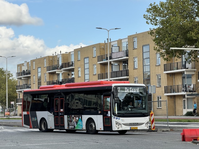 Foto van EBS Iveco Crossway LE CNG (12mtr) 5087 Standaardbus door_gemaakt Stadsbus