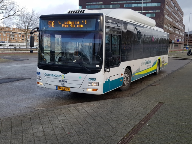 Foto van CXX MAN Lion's City CNG 2985 Standaardbus door_gemaakt treinspotter-Dordrecht-zuid