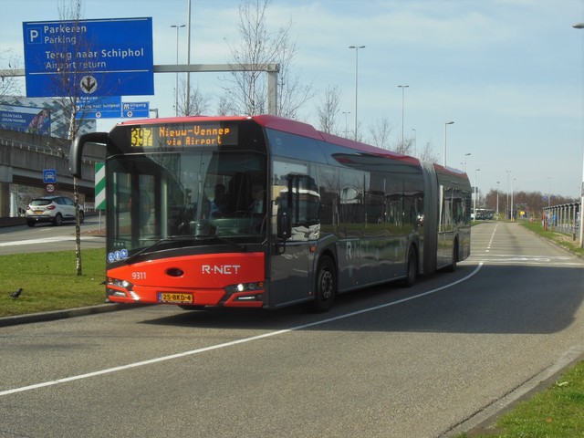 Foto van CXX Solaris Urbino 18 9311 Gelede bus door_gemaakt Lijn45